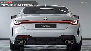 New 2025 Toyota Crown Unveiled - A Sedan With Elegance And Power !