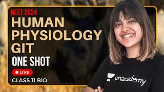 Human Physiology GIT + MCQs Zoology | NEET 2024 Dr. Mansi Singal