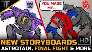 Transformers One(2024) - New Storyboard Animatics, Astrotrain, Final Fight & Unused Characters!