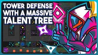 Free Tower Defense With A Massive Talent Tree - Infinitode 2