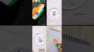 Jai Ho  indian flag painting #shorts #diy #ytshort #independencedaydiy #republicdaydiy #viral #yt