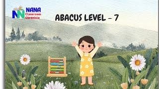 ABACUS LEVEL -7 BOOK