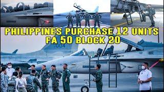 philippines buy 12 fa-50 fighters: the first step of 40!