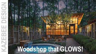 How to Create a Woodshop that GLOWS and WHY - Architecture and Design