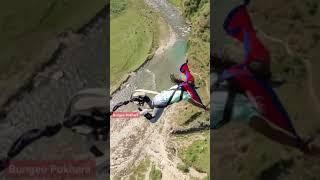 Bungee jumping in Nepal