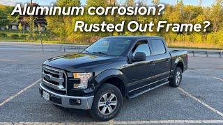 Aluminum f150 After 10 Years Of Harsh Canadian Winters (Non Undercoated)