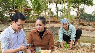 Farm Building Journey: Growing Gourds, Harvesting Fresh Lekima!