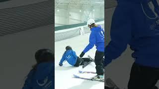 Too Fast, Too Furious — Emiru’s Epic Ski Wipeout!  #twitch #shorts