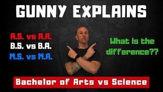 Bachelor of Arts vs Science Explained | College Terminology