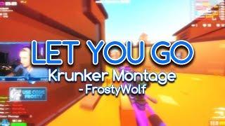 INSANE Krunker PRO Sniper Montage! (Let You Go)