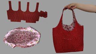 Tote Bag Sewing Tutorial: A Project You'll Love\Easy and beautiful tote bag sewing