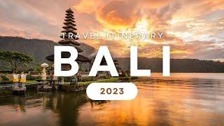 Bali Indonesia 4k Travel Itinerary