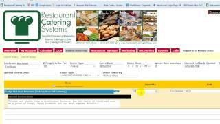 RCS Catering Software: New Feature: Corporate Discounts