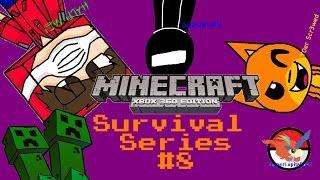 LEIK IF YOU CRI EVIRYTIEM - MCXE Survival #8 w/ GamerLupita5342, Fox_Hound, & Crash8Last