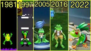 Evolution of Frogger Video Games [1981 - 2022]