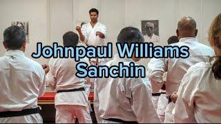 Johnpaul Williams from Seiwakai Karate JKF Gojukai Silicon Valley performing Kata Sanchin