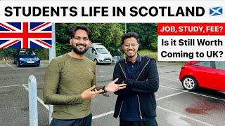 Is it still worth coming to UK  in September 2024? | Students Life in Scotland | Jobs, Fee | Saim