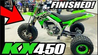 2020 KX450 kawasaki BVC TRIKES  Dirt bike to Three Wheeler Conversion Build Finished