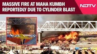 Kumbh Fire News | Massive Fire At Kumbh Mela Reportedly Due To Cylinder Blast