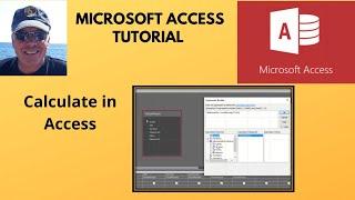 This video explains how to calculate in Microsoft Access