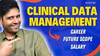 Clinical Data Management Career | Future Scope | Salary #career #scope