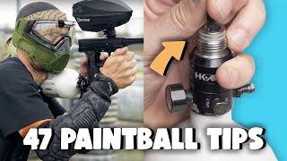 47 Paintball Tips