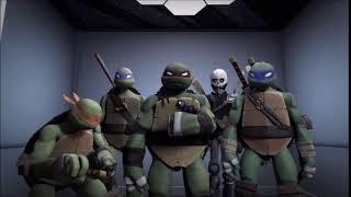 TMNT 2012 - Elevator Scene