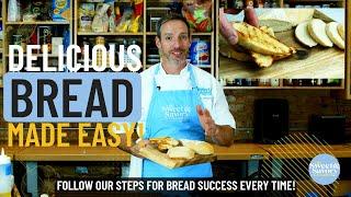 Delicious bread made EASY! Make perfect bread every time!