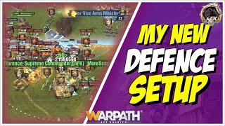 My New Defence Army Setup In Warpath