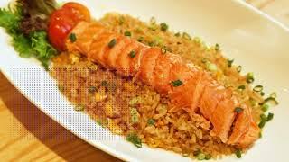 HOW TO MAKE FRIED RICE WITH HOT SMOKED SALMON - FISHOP