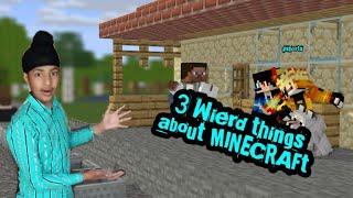 3 Wierd things about MINECRAFT || #shorts || GUILTY GAMER