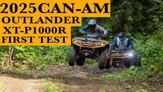 2025 Can Am Outlander XT-P 1000R First Test