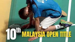 Lee Chong Wei's 10th Malaysia Open Title