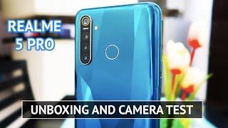 Realme 5 Pro UNBOXING and CAMERA TEST