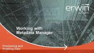 Metadata Manager Previewing and Profiling Data v12