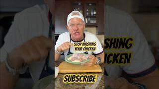 STOP Washing Your Chicken! #food