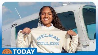 Meet the teen who is one of youngest Black female pilots in the US