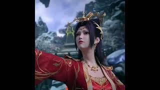 xiao yan unleashes all his anger on nalan yanran | battle through the heavens master yao lao #shorts