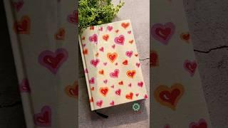 Love for art ️ Diy Diary cover painting using acrylic colors #shorts #acrylicpainting