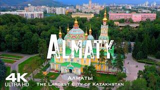 ALMATY  Алматы 2024 Drone Aerial 4K | Kazakhstan Қазақстан #kazakhstan #almaty