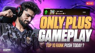 STREAMING TILL I REACH TOP 10 IN INDIA | CONQUEROR RANK PUSH | BGMI LIVE