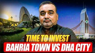 DHA City Karachi | Price Update | Bahria Town Karachi | Time to invest.