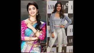 Tollywood actress saree vs jeans 