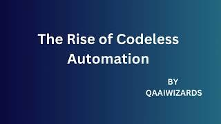  The Future of Testing is Here – Codeless Automation in 2025! 