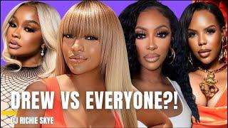 PORSHA & DREW FACE OFF OVER FUTURE DATING ALLEGATIONS! DREW, SHAMEA & A DOG GONE HOLLER!
