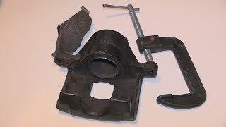 Testing if C-Clamp Can Damage Caliper/Piston & Quick Way to PushBack Piston!