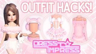 10+ DRESS TO IMPRESS OUTFIT HACKS ROBLOX NO VIP AND VIP