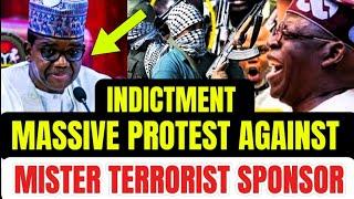 Breaking News: Protest Hits Tinubu's Defence Minister st. Over Sponsor Of Terrørists #nigeria