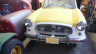 Barn find, 1957 Nash Metropolitan. Will it run after sitting for many years?