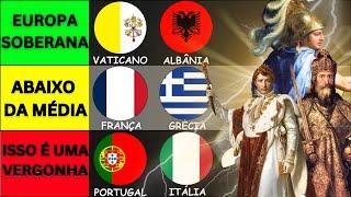 Qual é o PAÍS EUROPEU COM MAIS HISTÓRIA? - TIERLIST